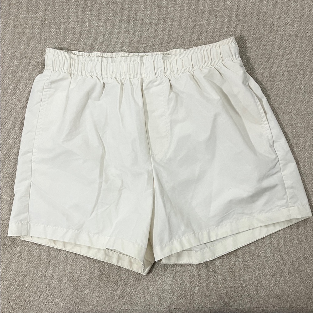 H&M Cream Drawstring Shorts